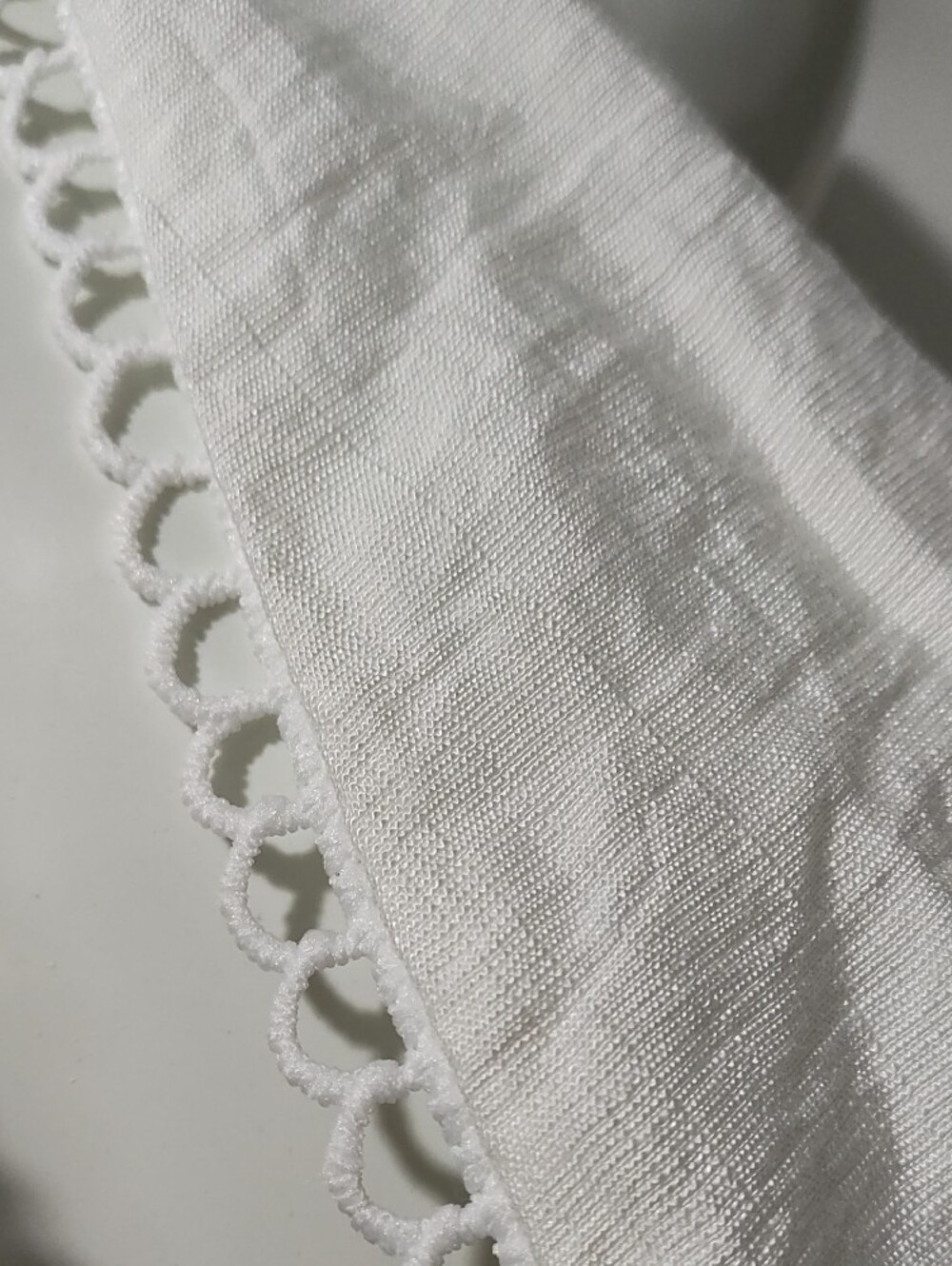 SHEIN White Eyelet Halter Mini Dress - Picture 5 of 10